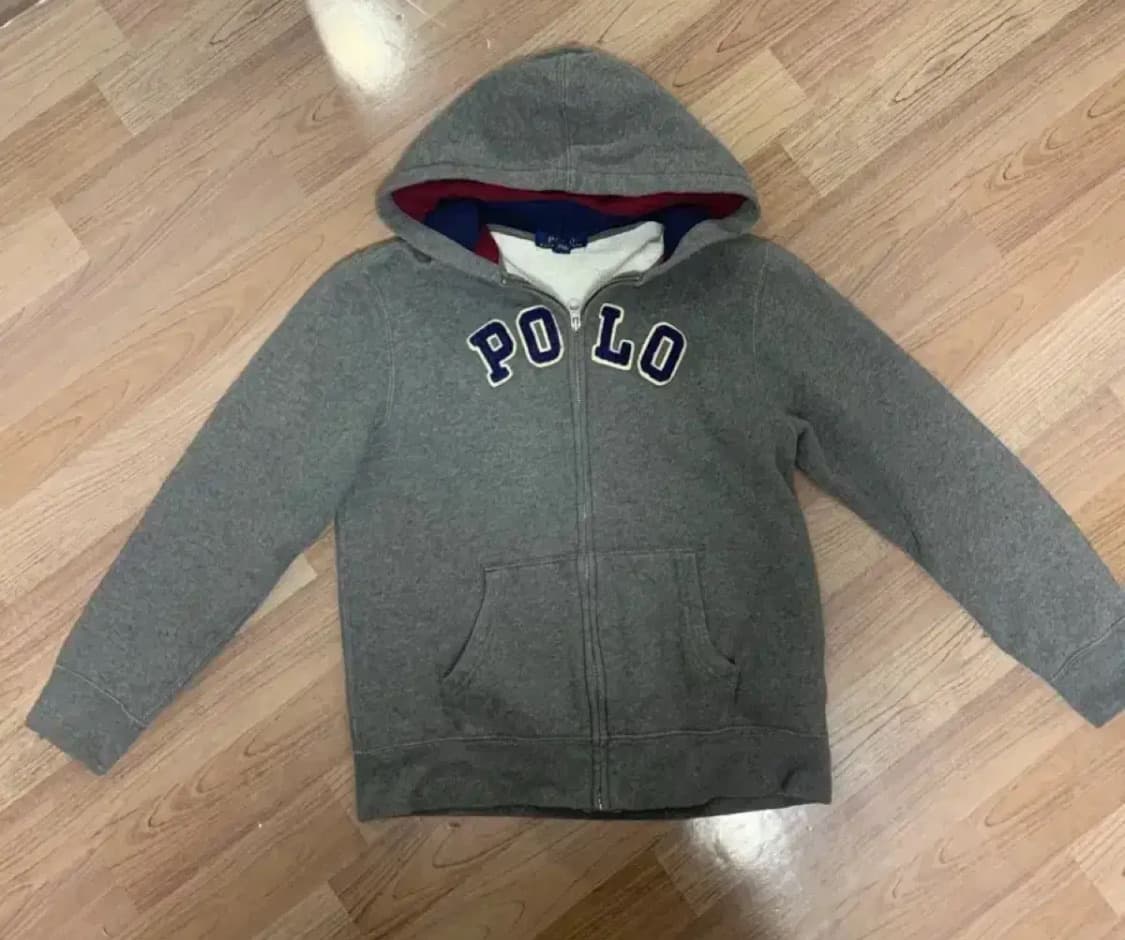 폴로랄프로렌 후드집업, 그레이 상품이미지10