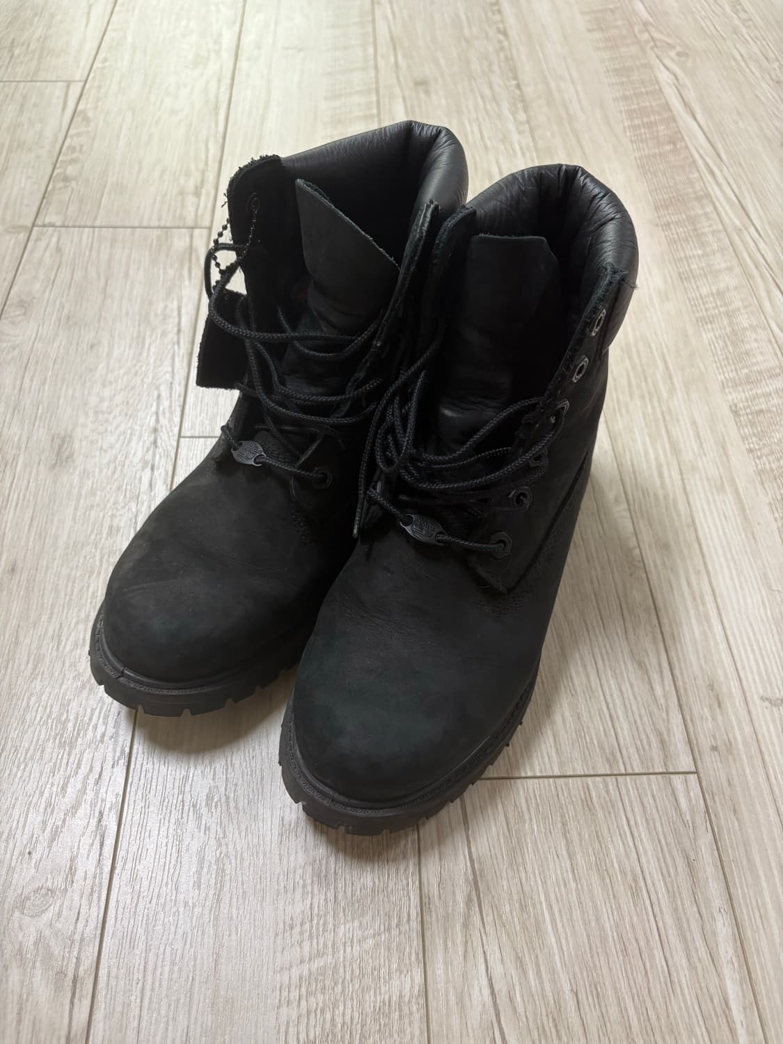 팀버랜드 프리미엄 6인치 워커 부츠 블랙 240 상품이미지1