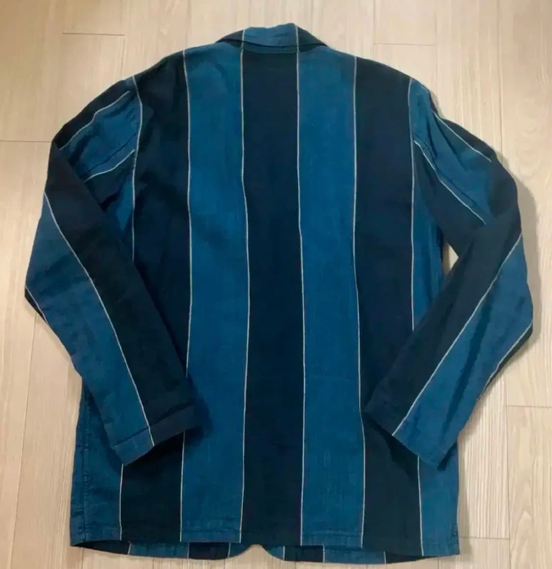 오어슬로우 인디고 스트라이프 자켓 M 상품이미지3