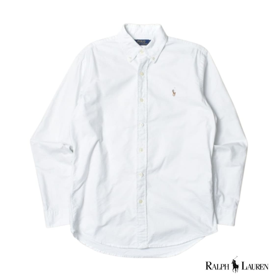 폴로 랄프로렌 큐알 화이트 셔츠 남방 S N1187 상품이미지1