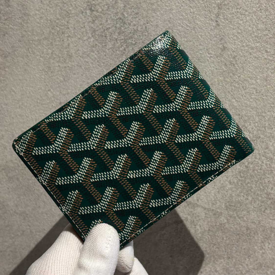 S OS사이즈 고야드 빅투와르 반지갑 그린 (풀구성) 상품이미지2