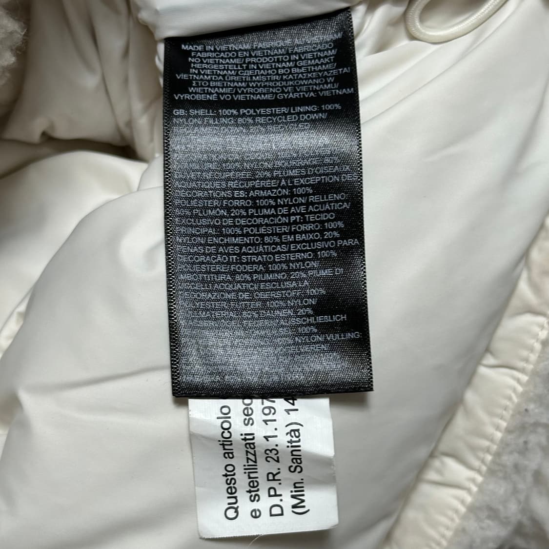 S 노스페이스 여성용 쉐르파 눕시 뽀글이 패딩 상품이미지5