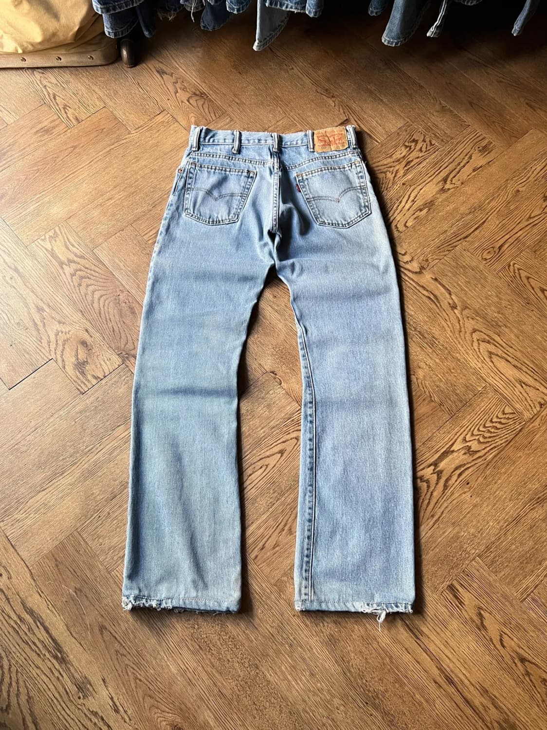 [30]리바이스 517 라이트블루 플레어핏 데님 팬츠 상품이미지1