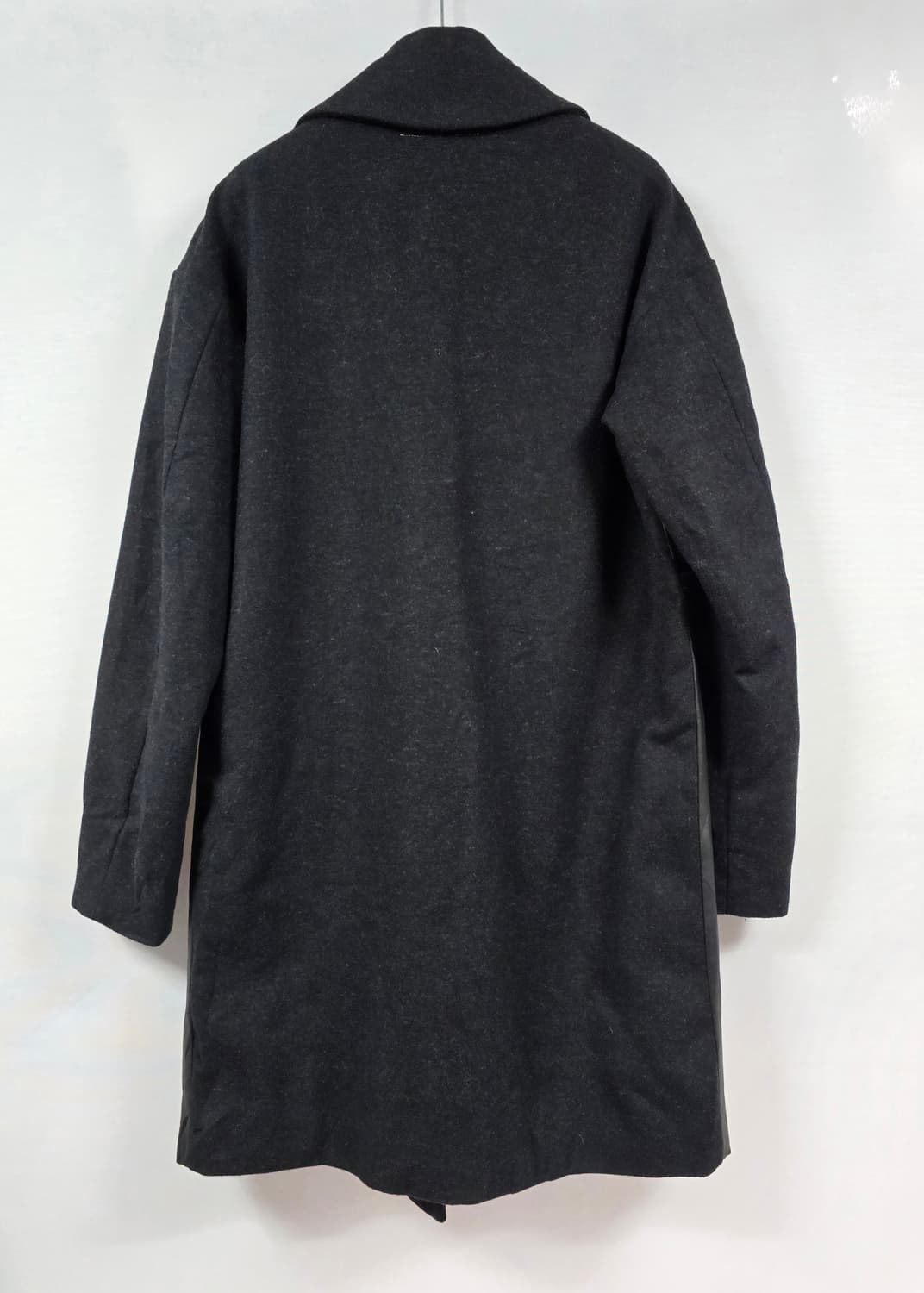 MM6 메종 마르지엘라 블랙 울 코트 38 상품이미지6
