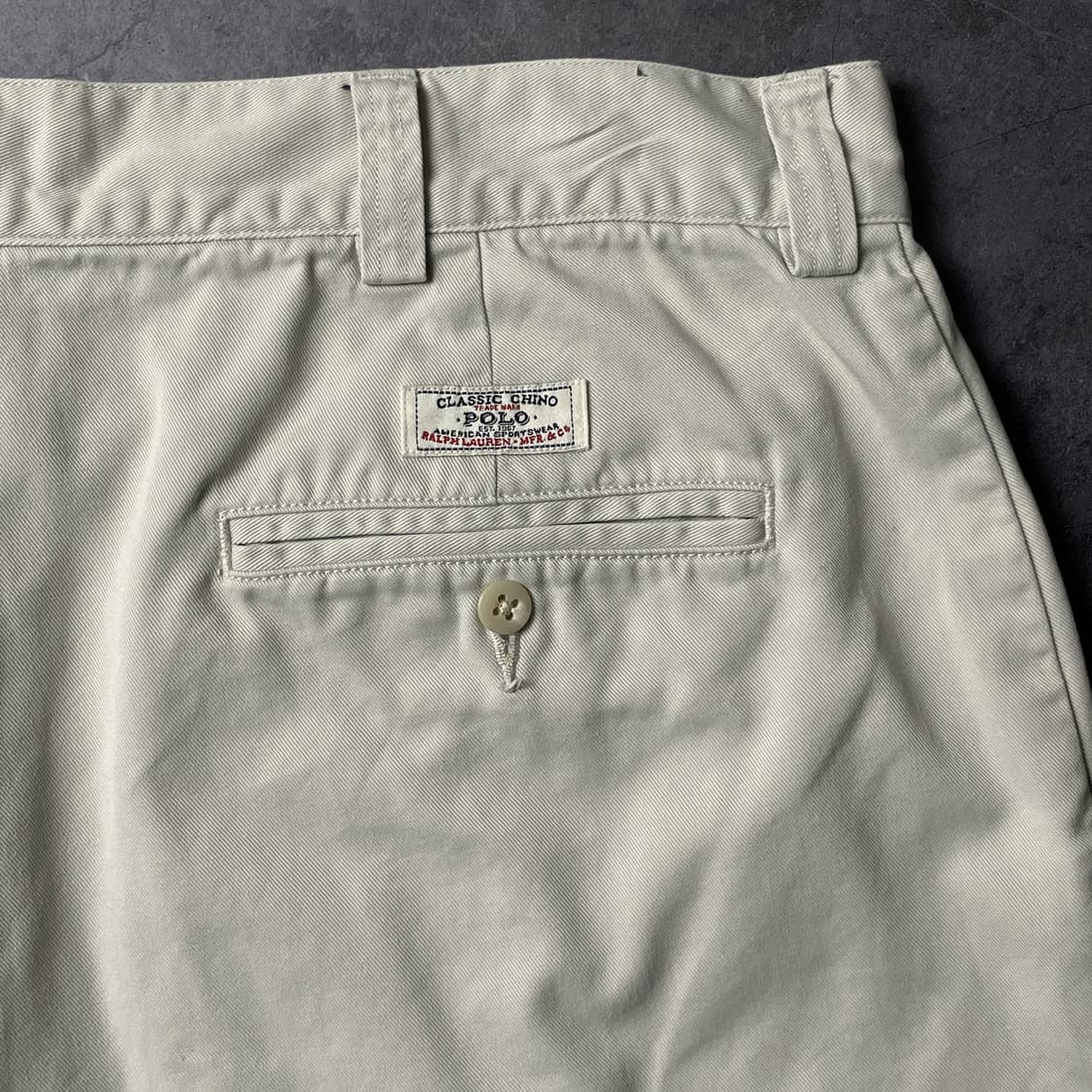 RALPH LAUREN 랄프로렌 아이보리 코튼 하프팬츠 A01040 상품이미지7