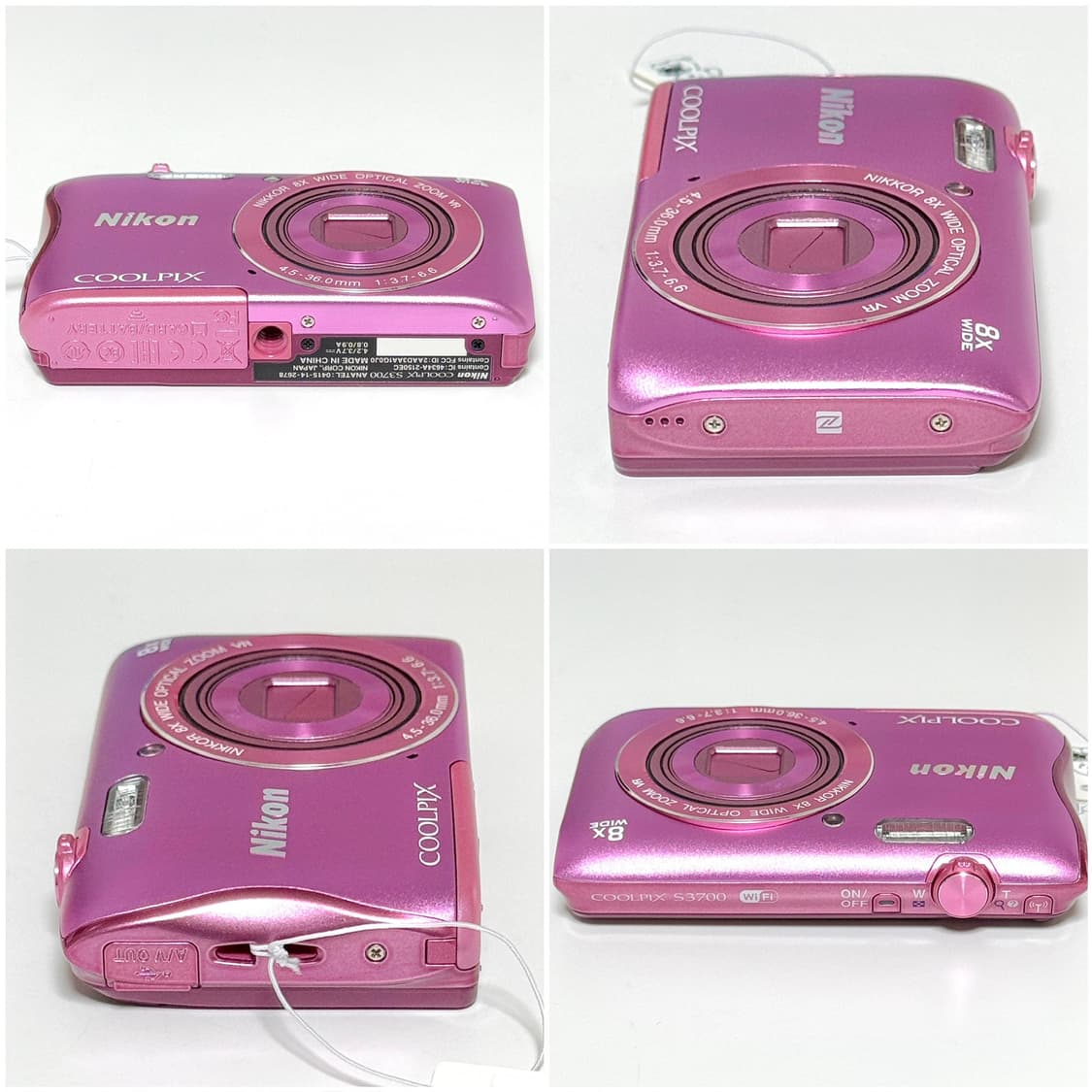 니콘 쿨픽스 S3700 핑크 빈티지디카 상품이미지3