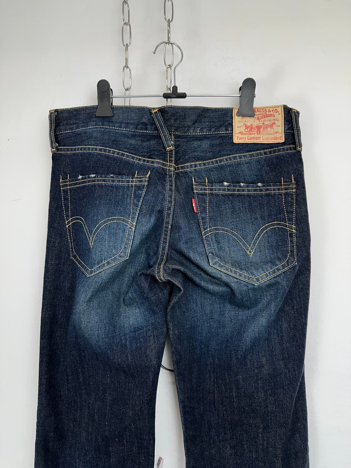 2000s Levi’s 502 Distressed Paint Splatt 상품이미지8
