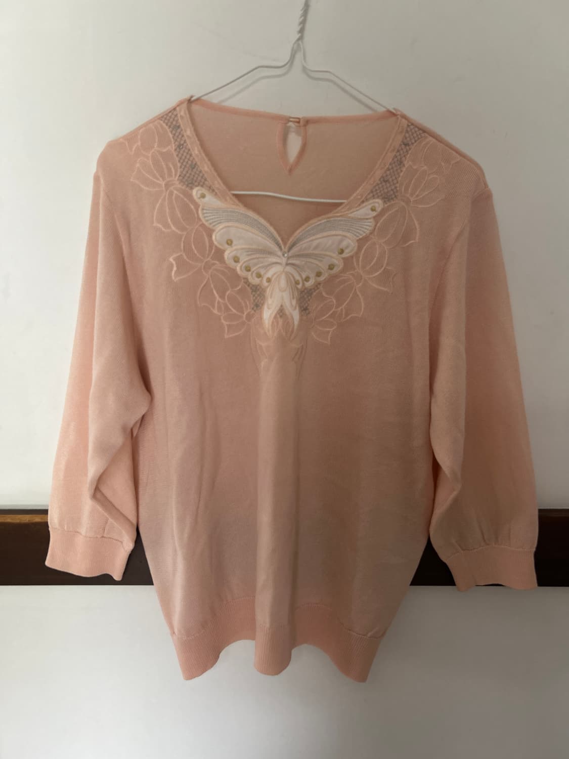 rose butterfly top 상품이미지1