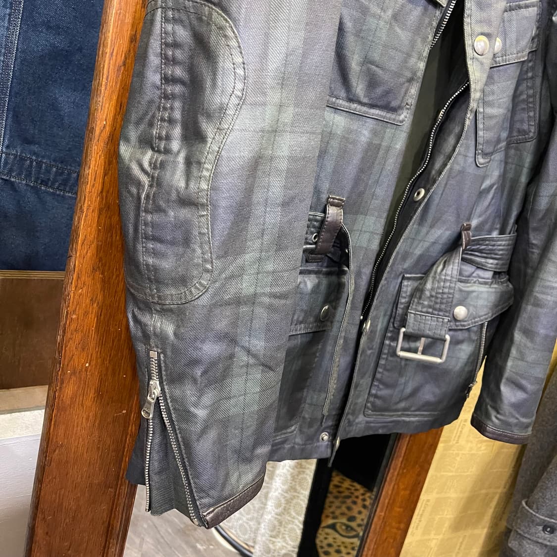 MORUNGE WILLIAM JACKET BLACKWATC 상품이미지5