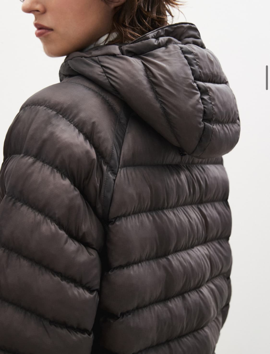 수아레 경량패딩 브라운 M사이즈 상품이미지6