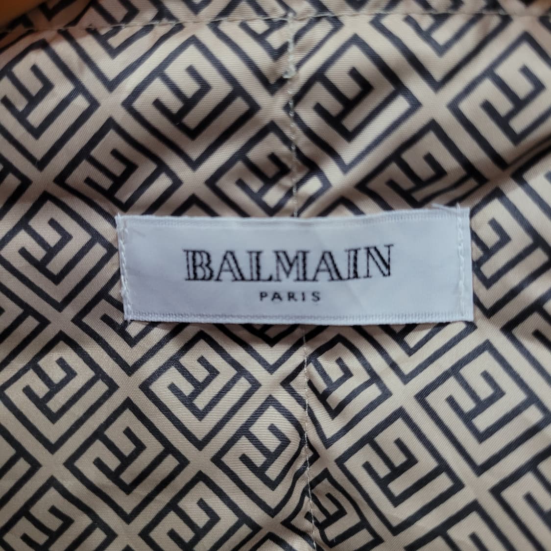 Balmain 발망 모노그램 다운 베스트 상품이미지4