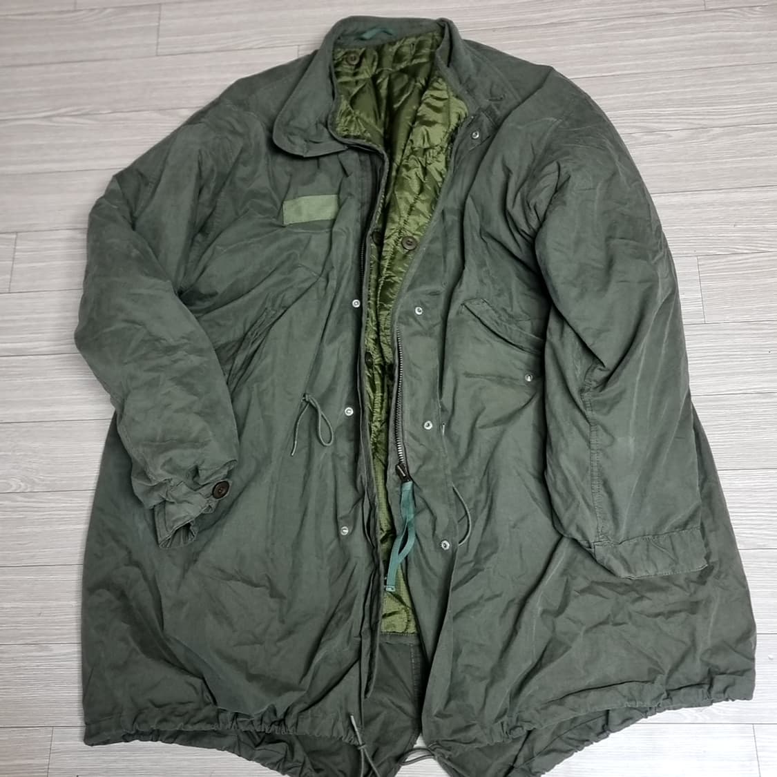 FUDGE 미군 m65  피쉬테일 개파카(100-110) 상품이미지1