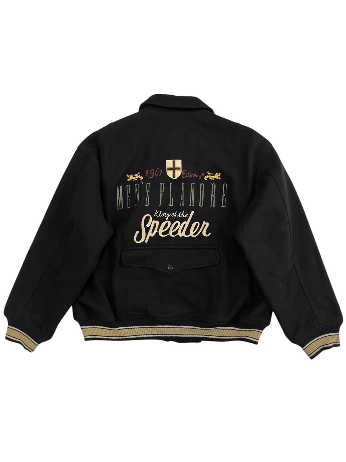 맨즈 플랑드르 mens flandre JPN 울 바시티자켓 상품이미지2