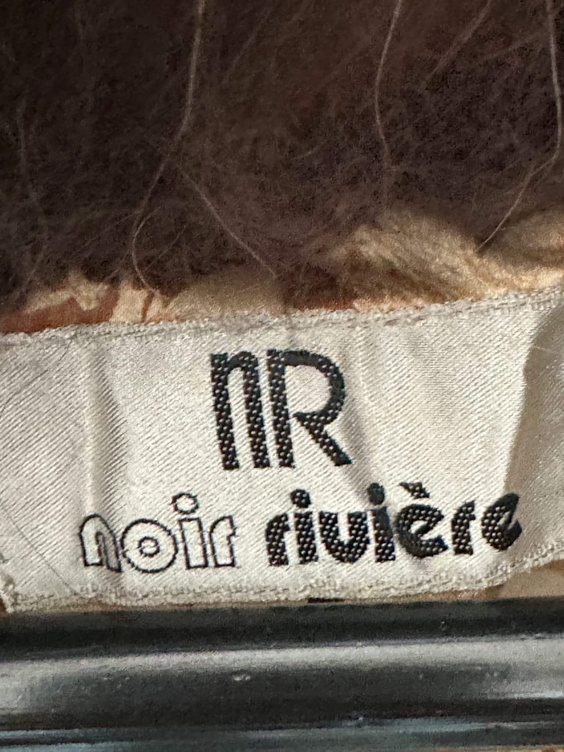 Japanese Vintage 퍼 경량패딩 상품이미지3