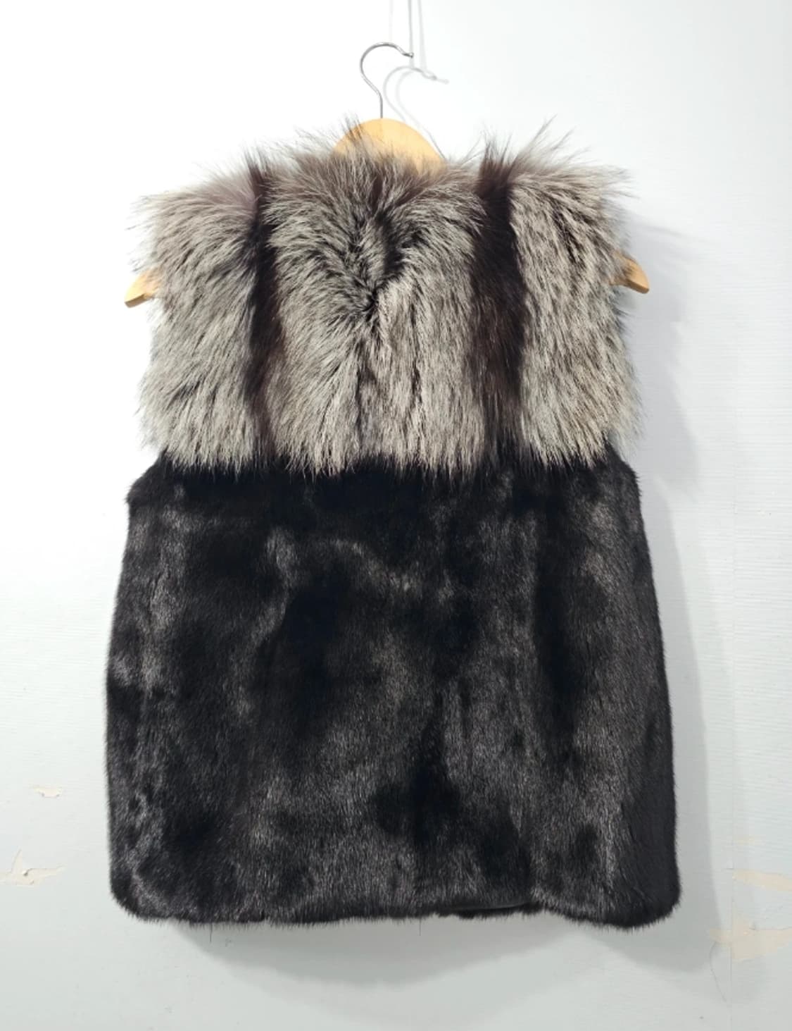 Fasetti 파세티 코펜하겐 밍크 폭스 퍼 베스트 ~66 상품이미지2