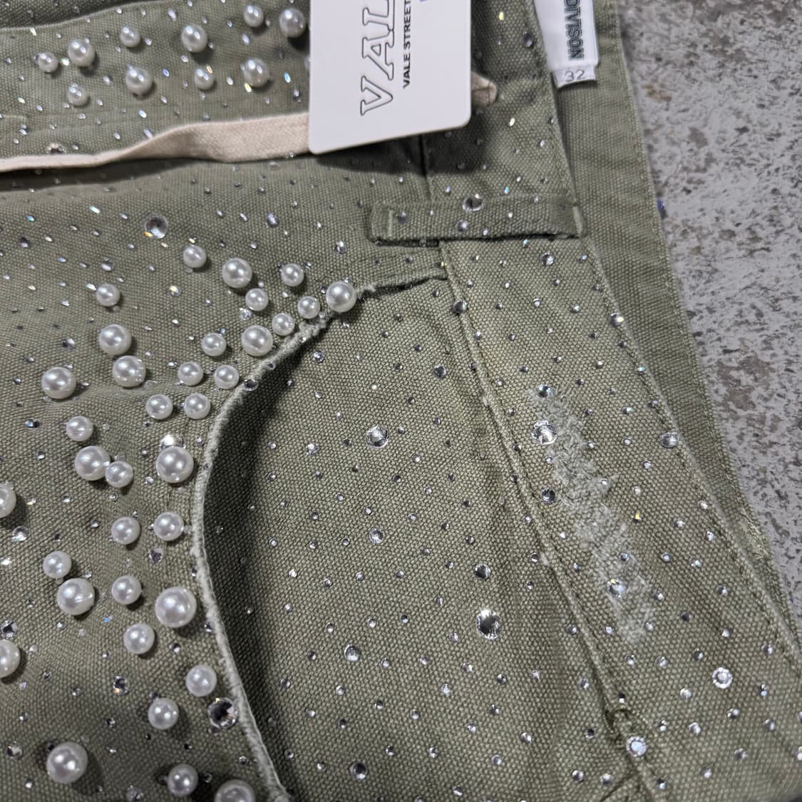 Vale forever 데님쇼츠 Rainforest 상품이미지5