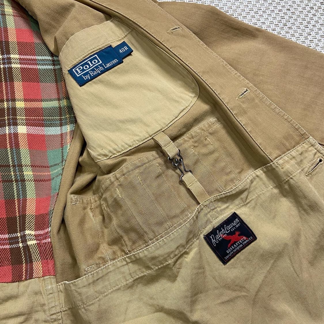 (103-105) 폴로 랄프로렌 HBT 헌팅 자켓 상품이미지7