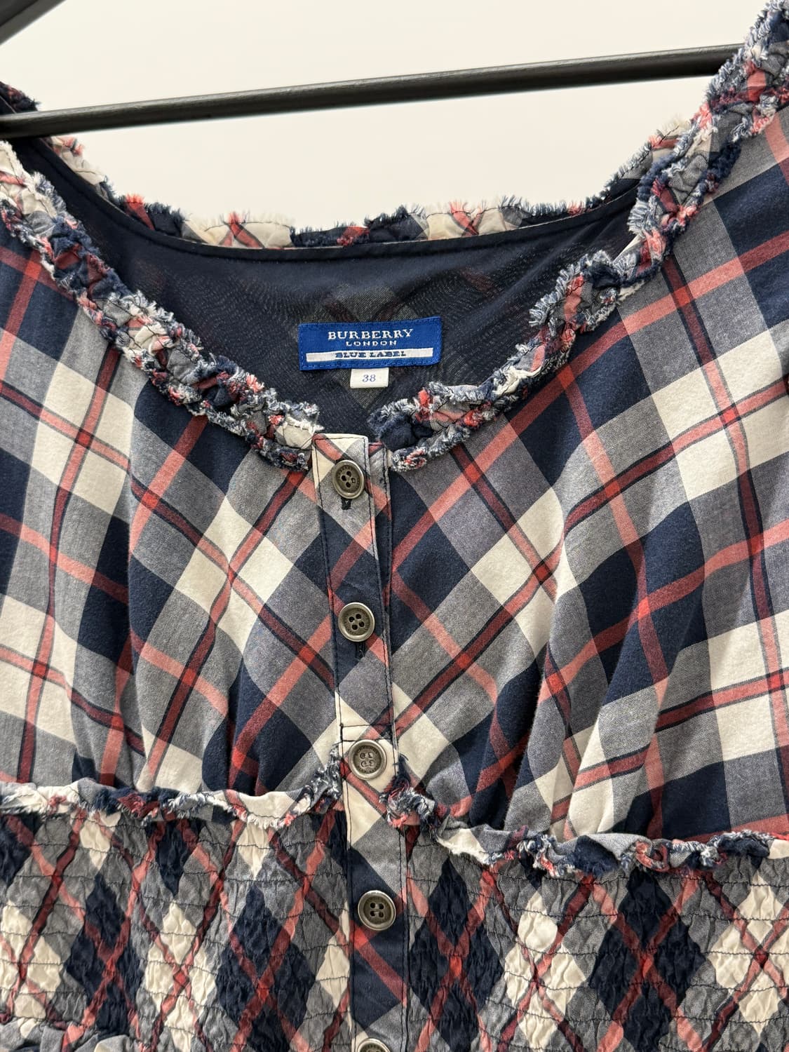 Burberry 버버리 빈티지 체크 슬리브리스 원피스 상품이미지3