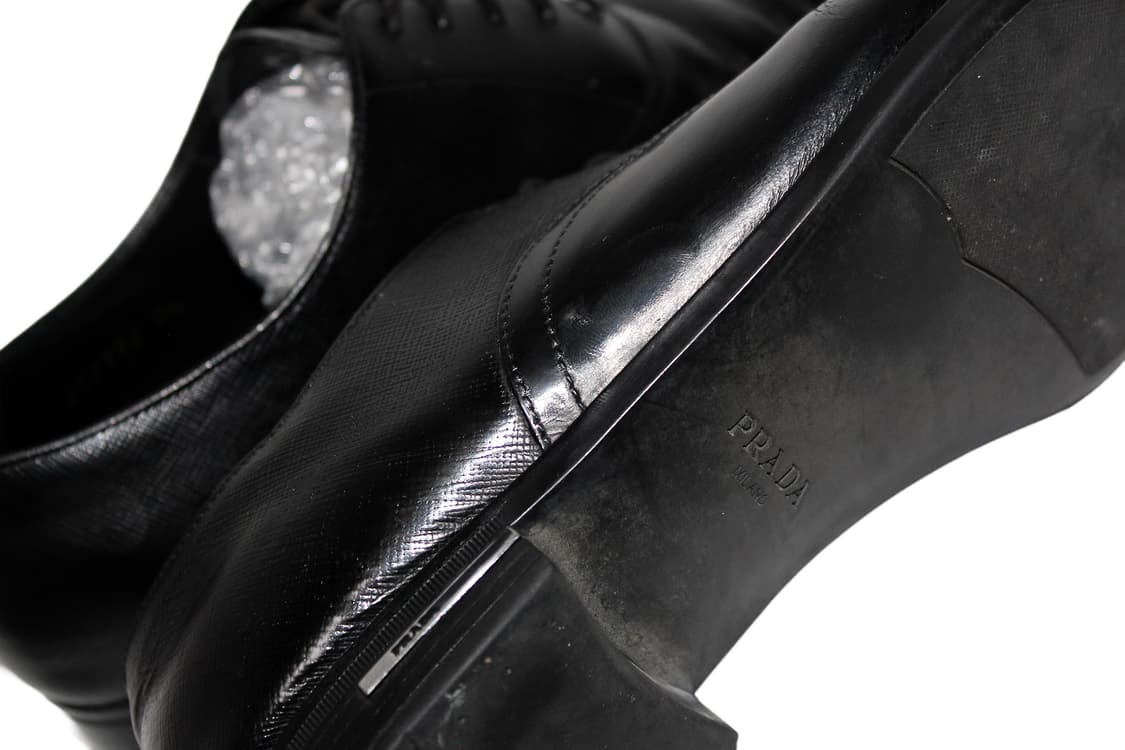 PRADA Saffiano Leather Oxford Shoes 상품이미지6