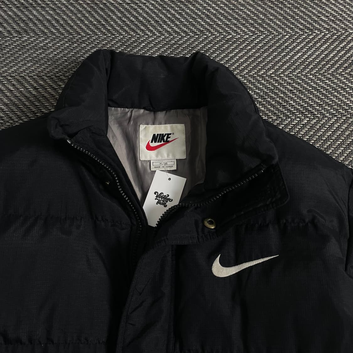 90s 나이키 올드스쿨 립스탑 다운 패딩o 2973 상품이미지4