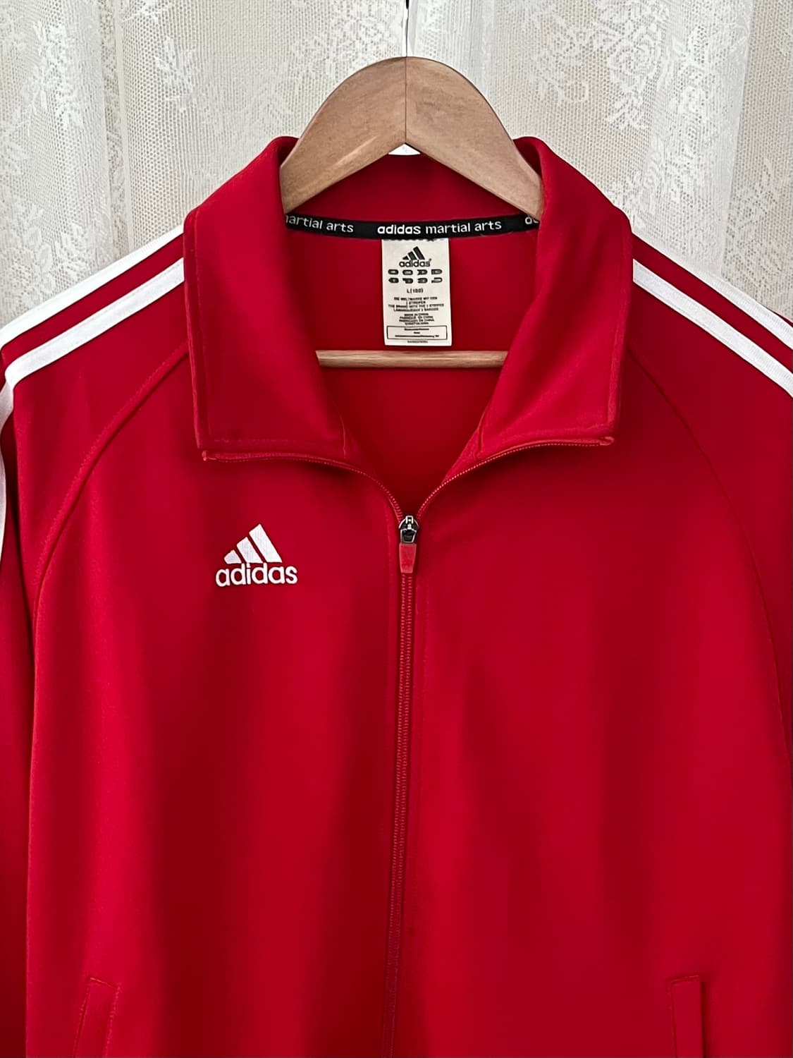 L) 아디다스 마샬아츠 트랙탑 져지 레드 상품이미지3