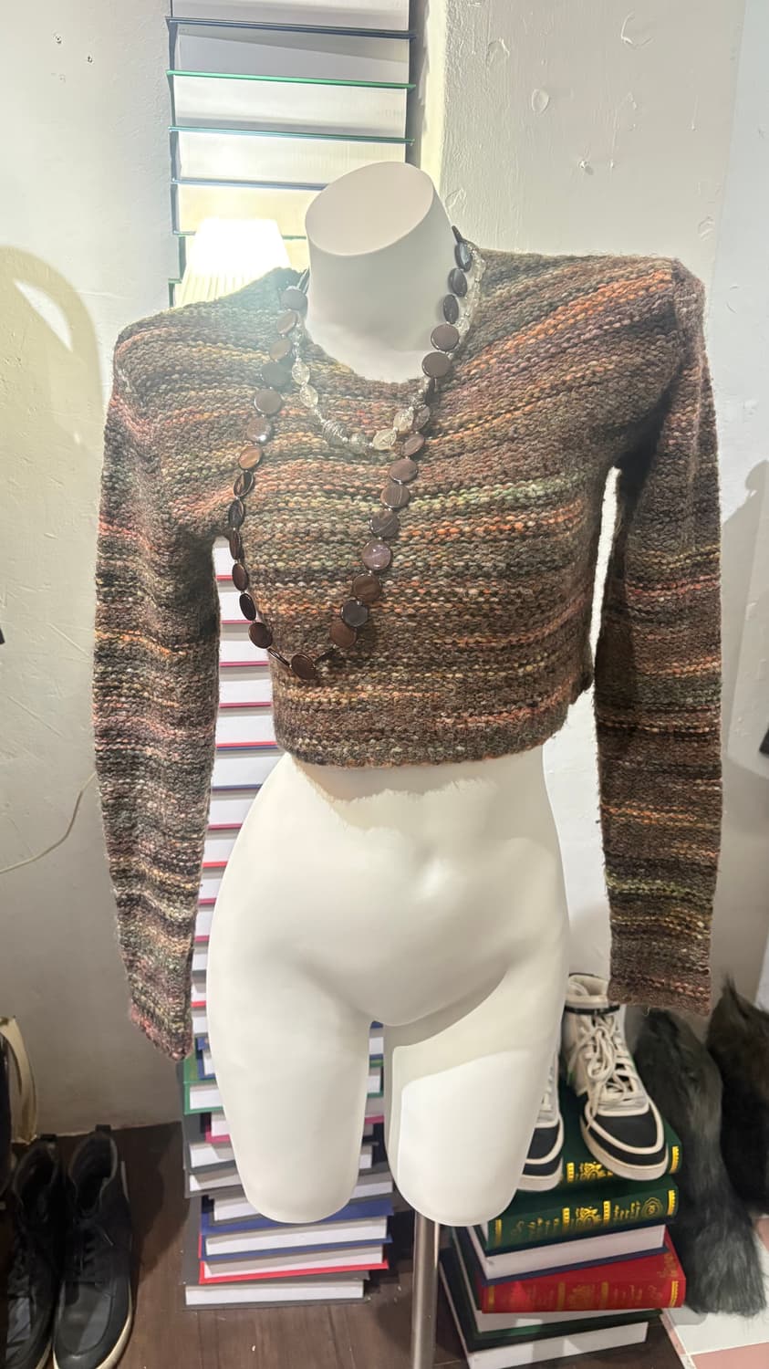 TTF✳️아워레가시 크롭 니트 상품이미지1