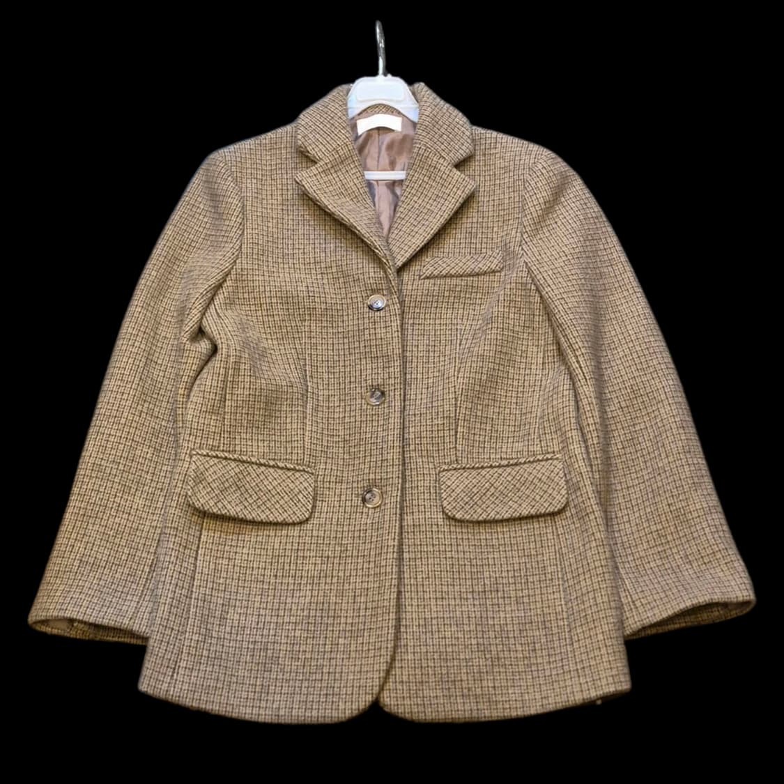 여성-FREE 울 체크블레이져  상품이미지1