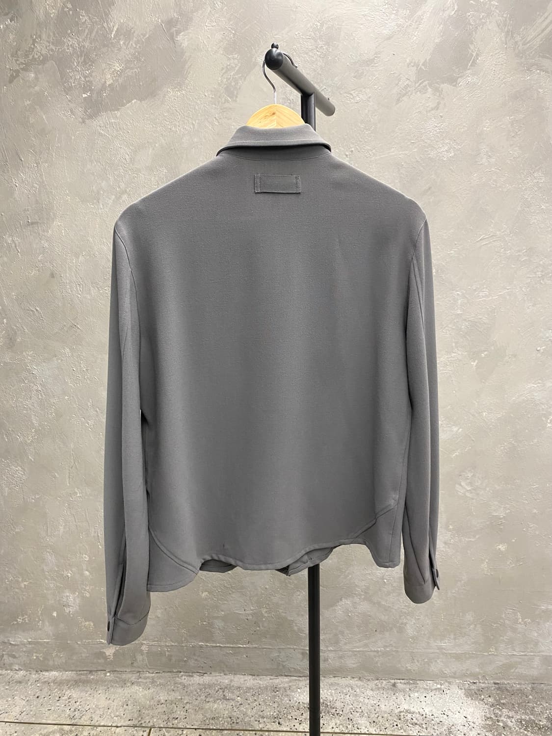 [44] 90s 조르지오 아르마니 아카이브 피스 폴리쉘 셔츠 자켓 상품이미지6