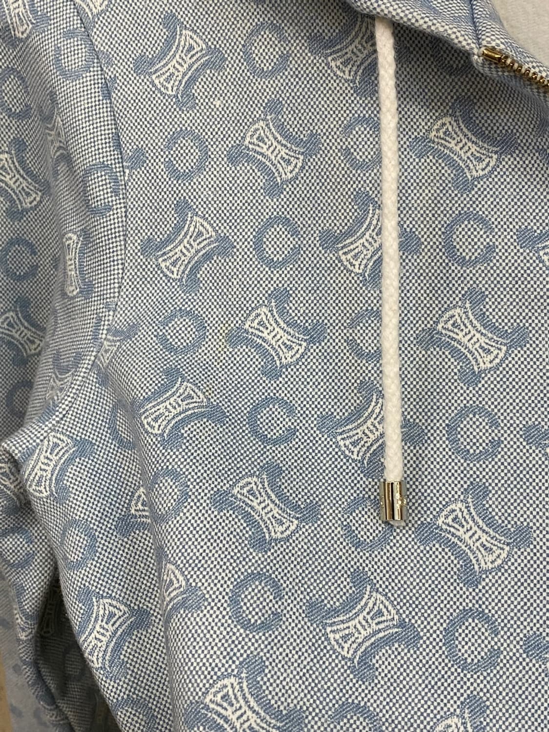 [M] Celine Macadam Monogram Hood Zip-Up 상품이미지6