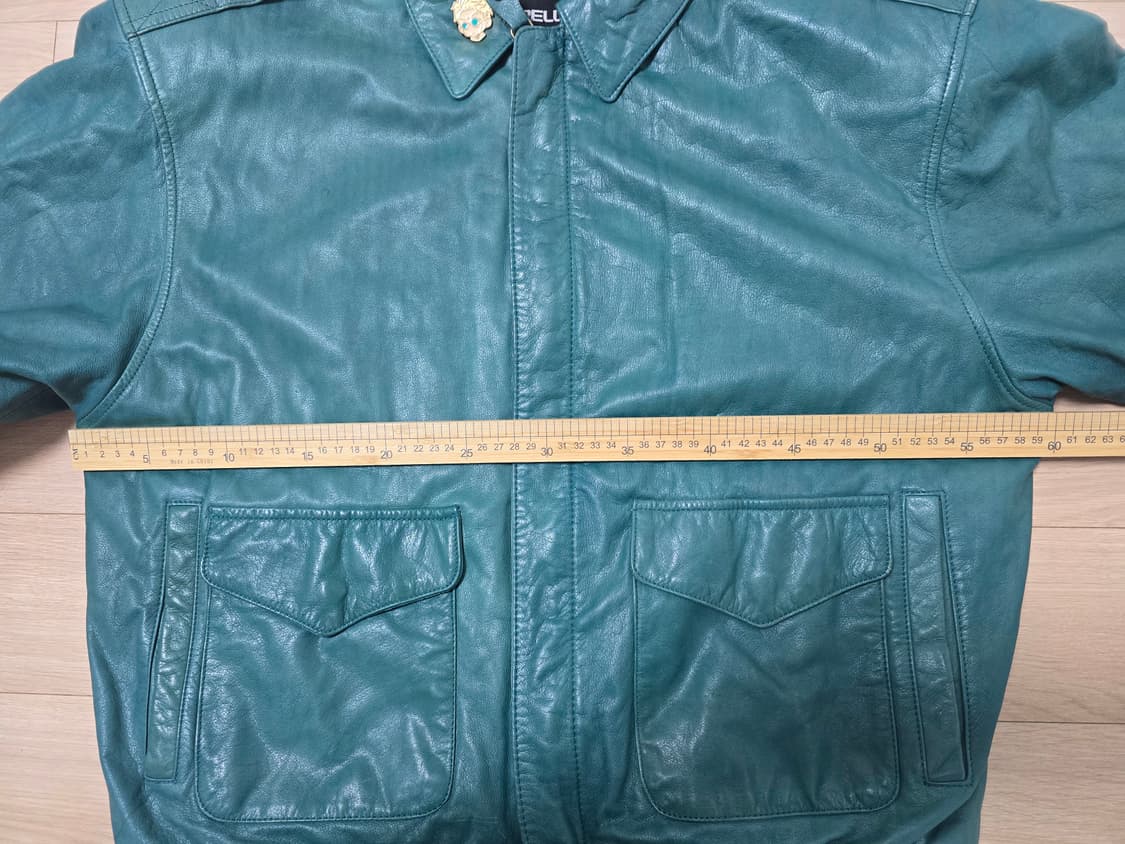 빈티지 PELLE New York 천연가죽 봄버자켓 L 상품이미지8