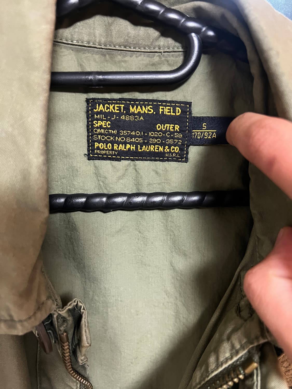 폴로 패치 필드자켓  상품이미지3
