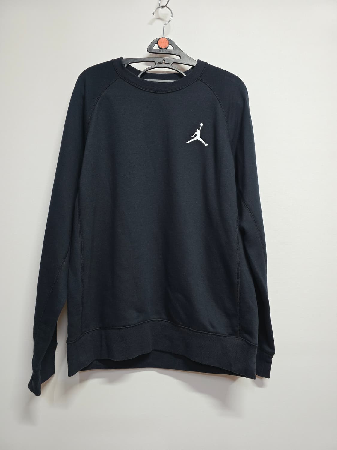 조던 블랙 맨투맨 기모티셔츠 상품이미지1