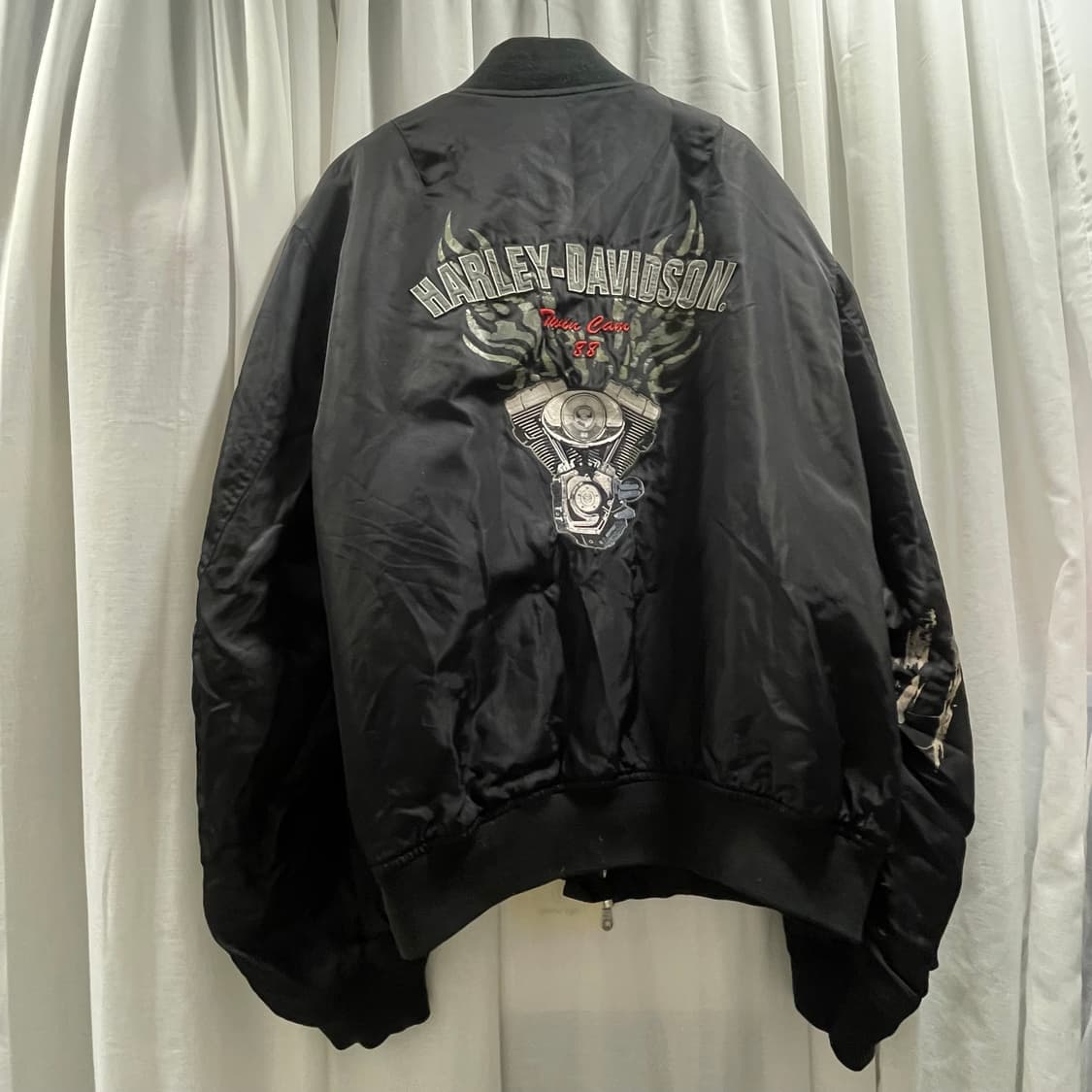 할리데이비슨/ V-Twin cam88 자수 봄버 자켓/ L 상품이미지1