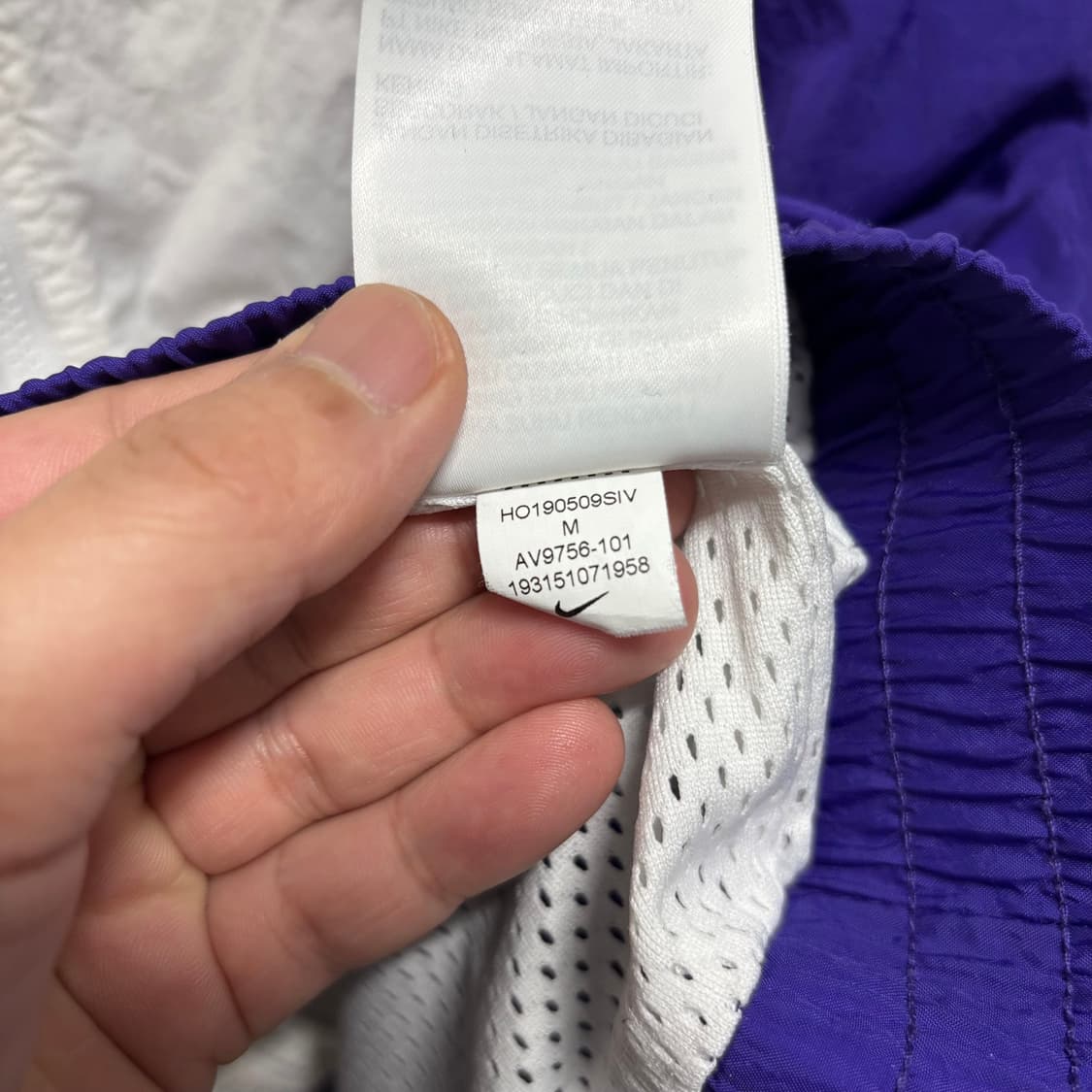 나이키 쓰로우백 올드스쿨 바람막이 상품이미지6