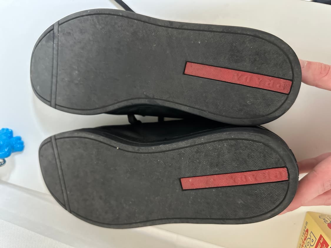 프라다 스포츠 가죽 스니커즈 상품이미지8