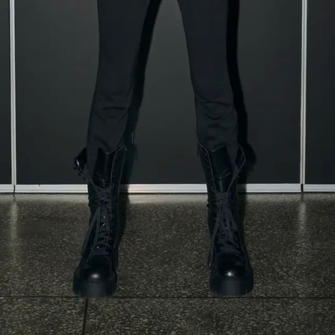 Zara 트랙솔 레이스업 부츠 240 상품이미지4