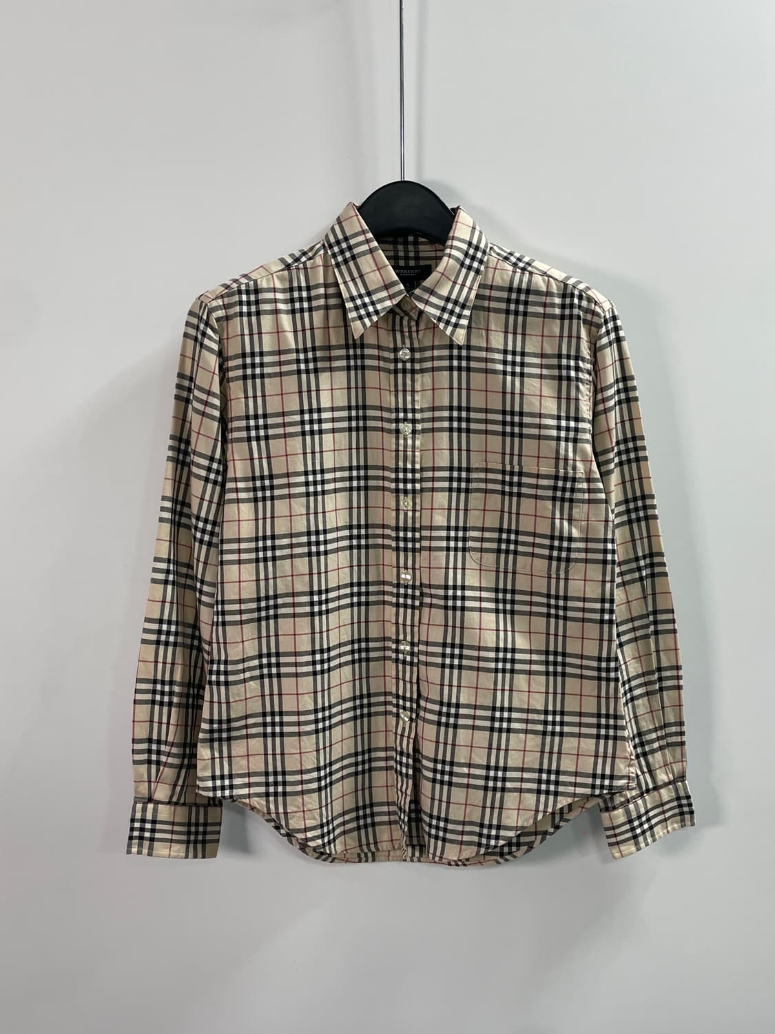 버버리 우먼스 노바체크 포켓 셔츠 (on.510) 상품이미지1