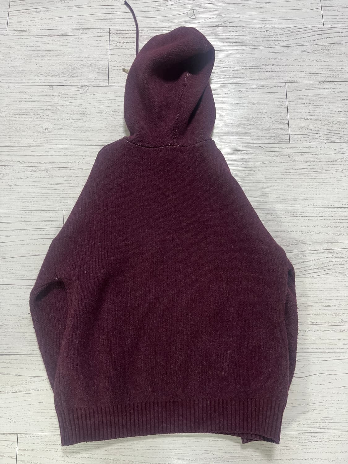 AGOBYAJO DBOF Wool Knit Hoodie 상품이미지3