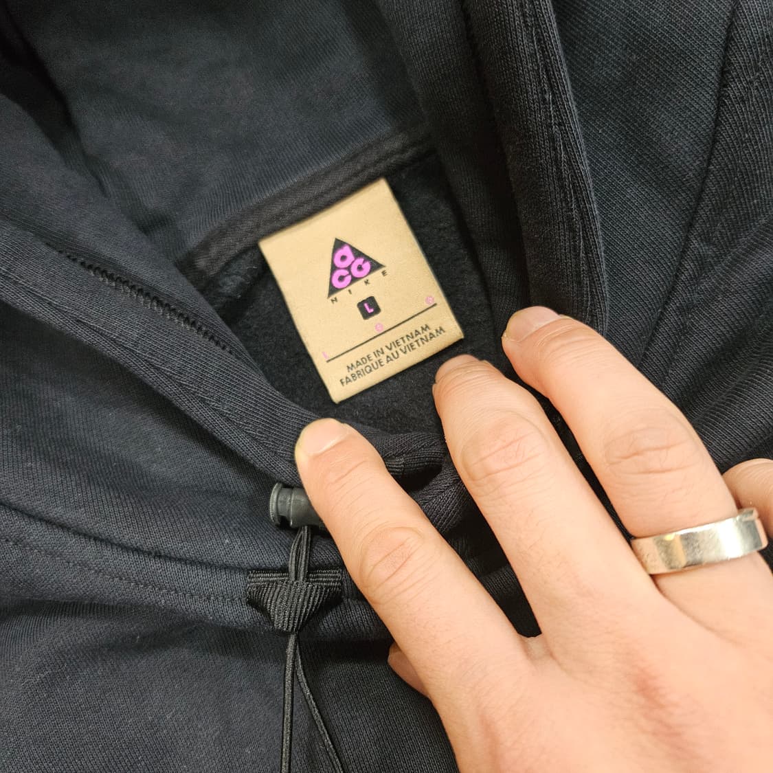 나이키ACG(Nike Acg) 시그니쳐로고 후드티셔츠 L size 상품이미지6