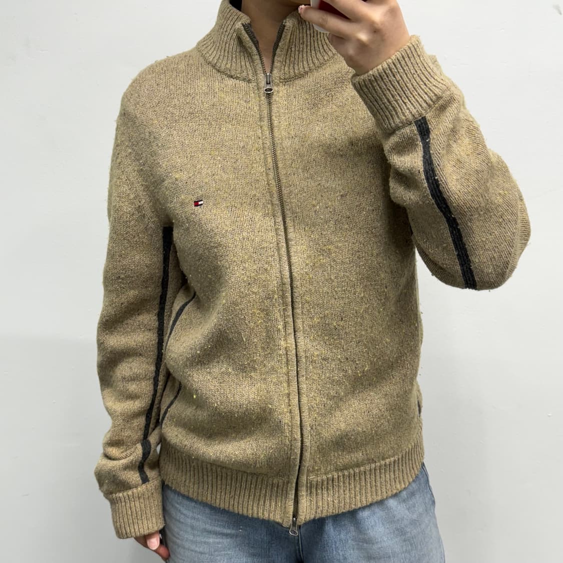 [M] 타미힐피거 니트집업 상품이미지2