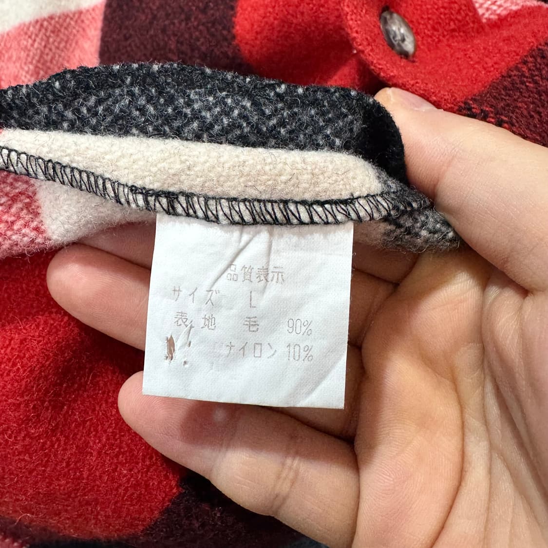 프로퍼 제팬 럼버잭 헤비 플란넬 셔츠 made in JAPAN (L)   상품이미지5