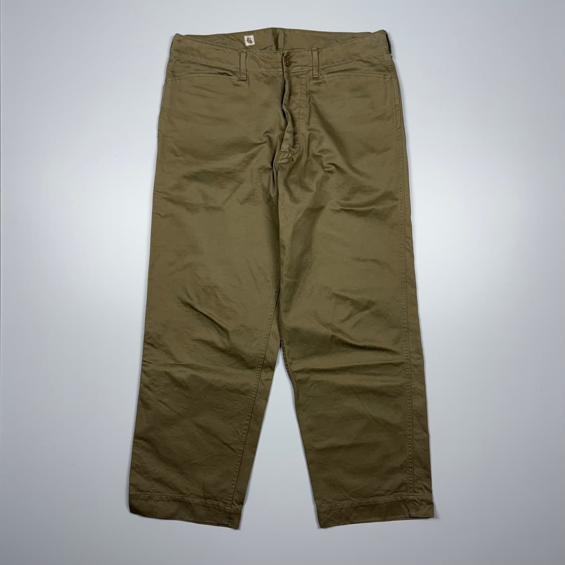 (33) 캡틴선샤인 코튼 S.F 트라우저 카키 상품이미지1