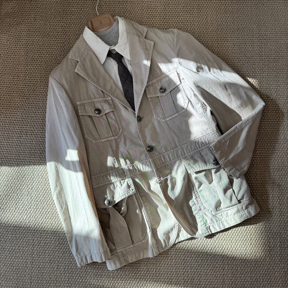 LUBIAM 이탈리안 최상급 헌터 사파리 블레이저 상품이미지7