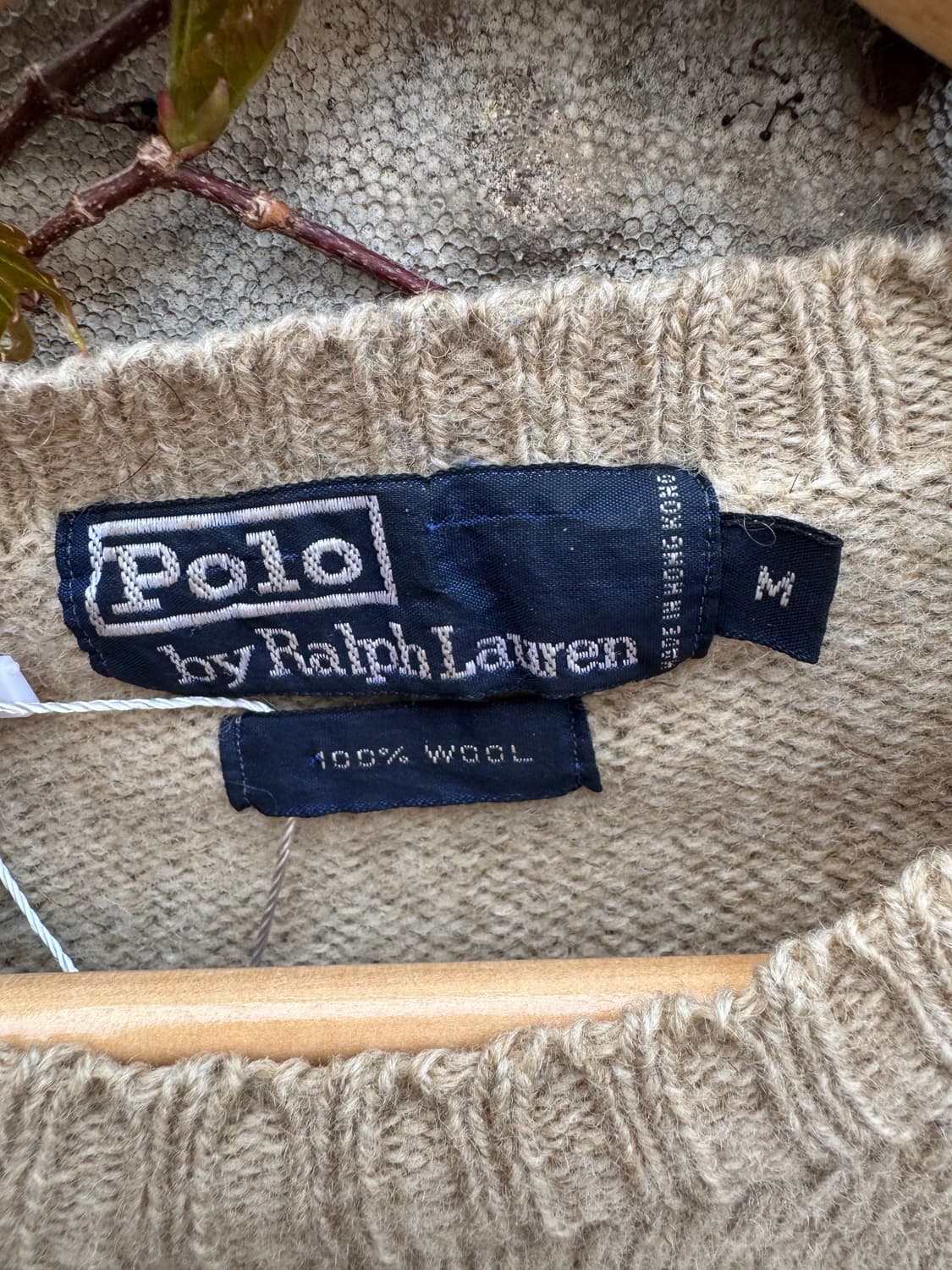 80~90s 폴로 랄프로렌 빈티지 울 니트 m 상품이미지5