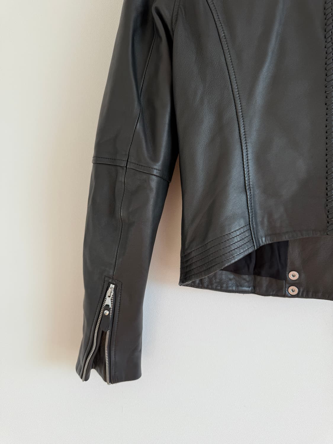 PAIGE 리얼 레더 라이더자켓(TALON ZIP) 상품이미지7