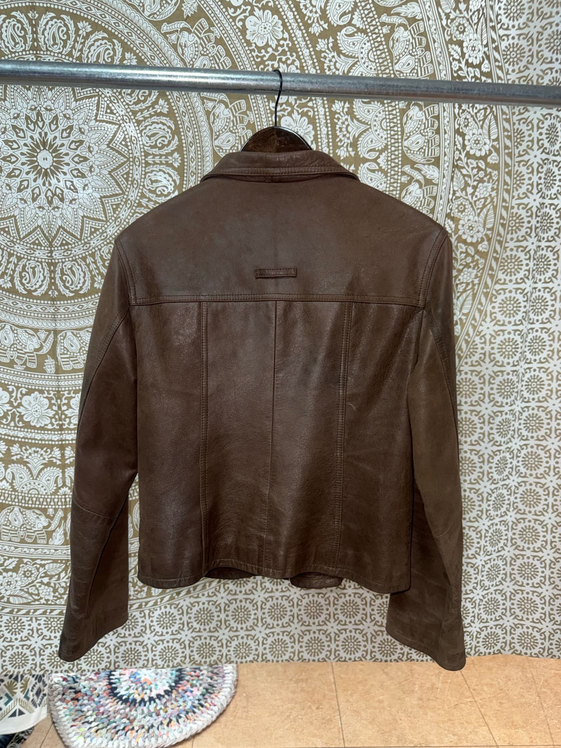 미치코코시노 양가죽 래더자켓  상품이미지5