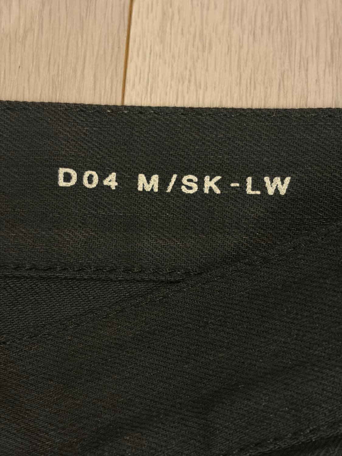 생로랑 13fw 레더패널진 상품이미지4