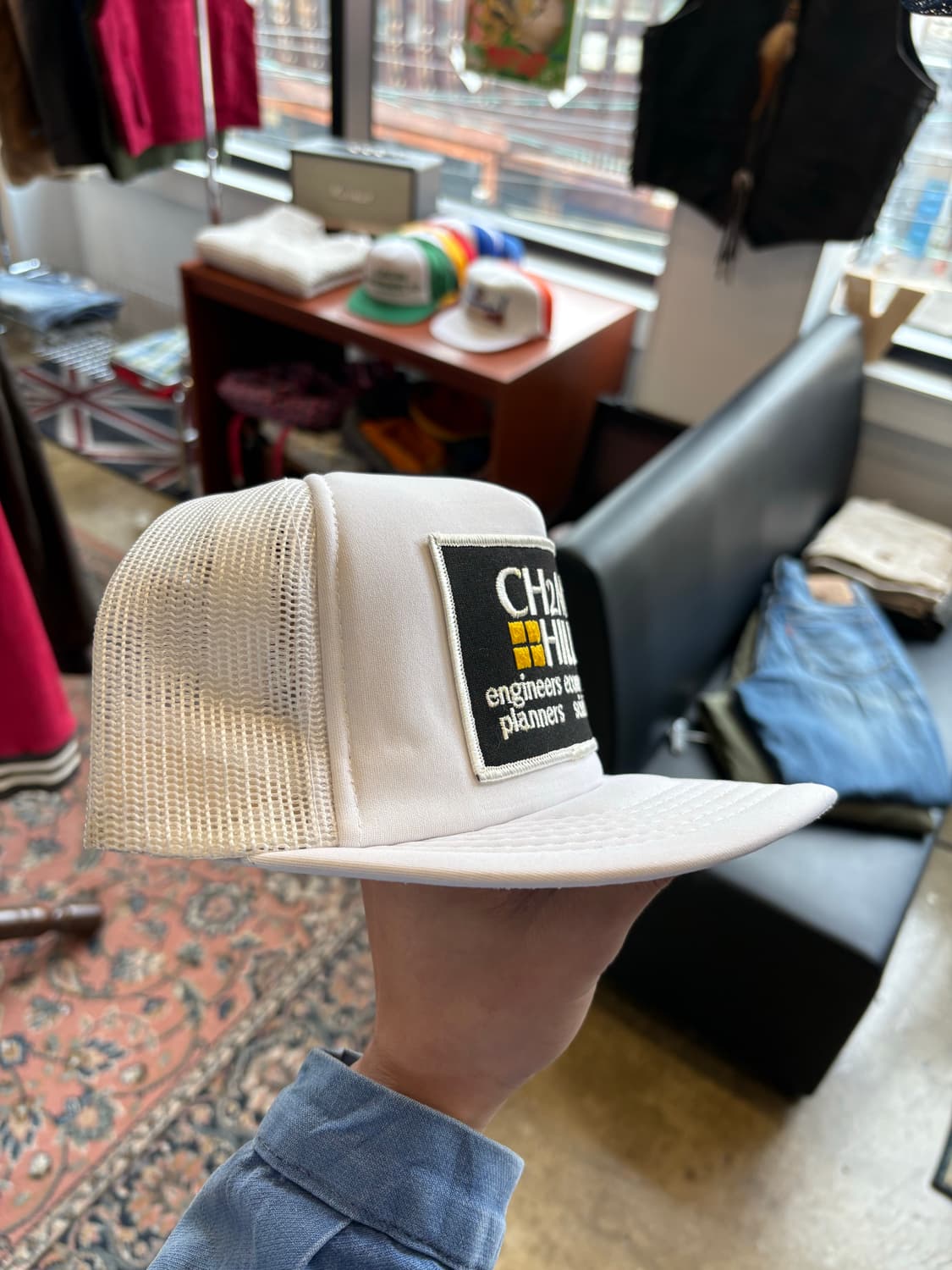 80s CH2M HILL 빈티지 트러커 캡 상품이미지4