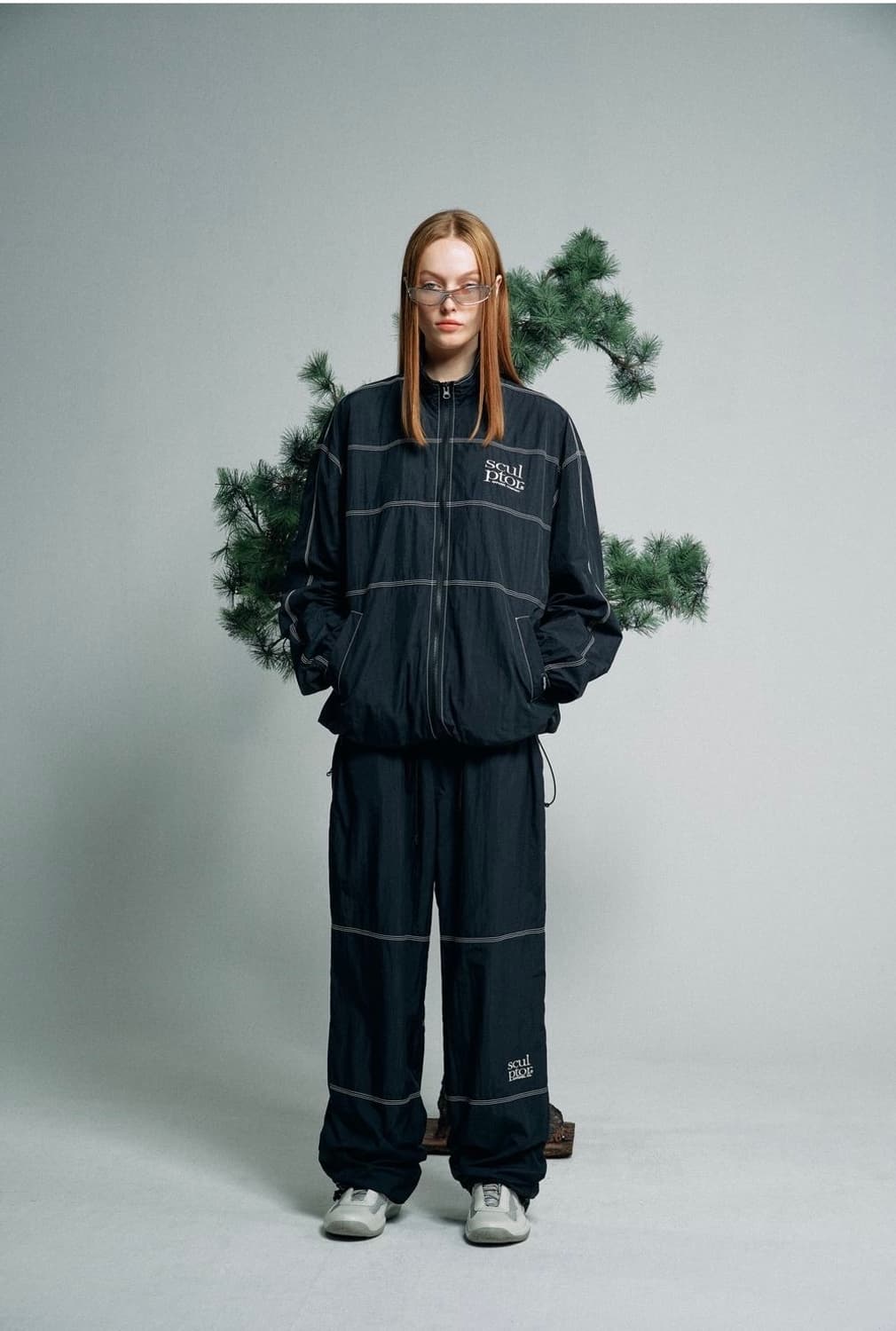 스컬프터 Triple Stitched Windbreaker Black M 상품이미지2