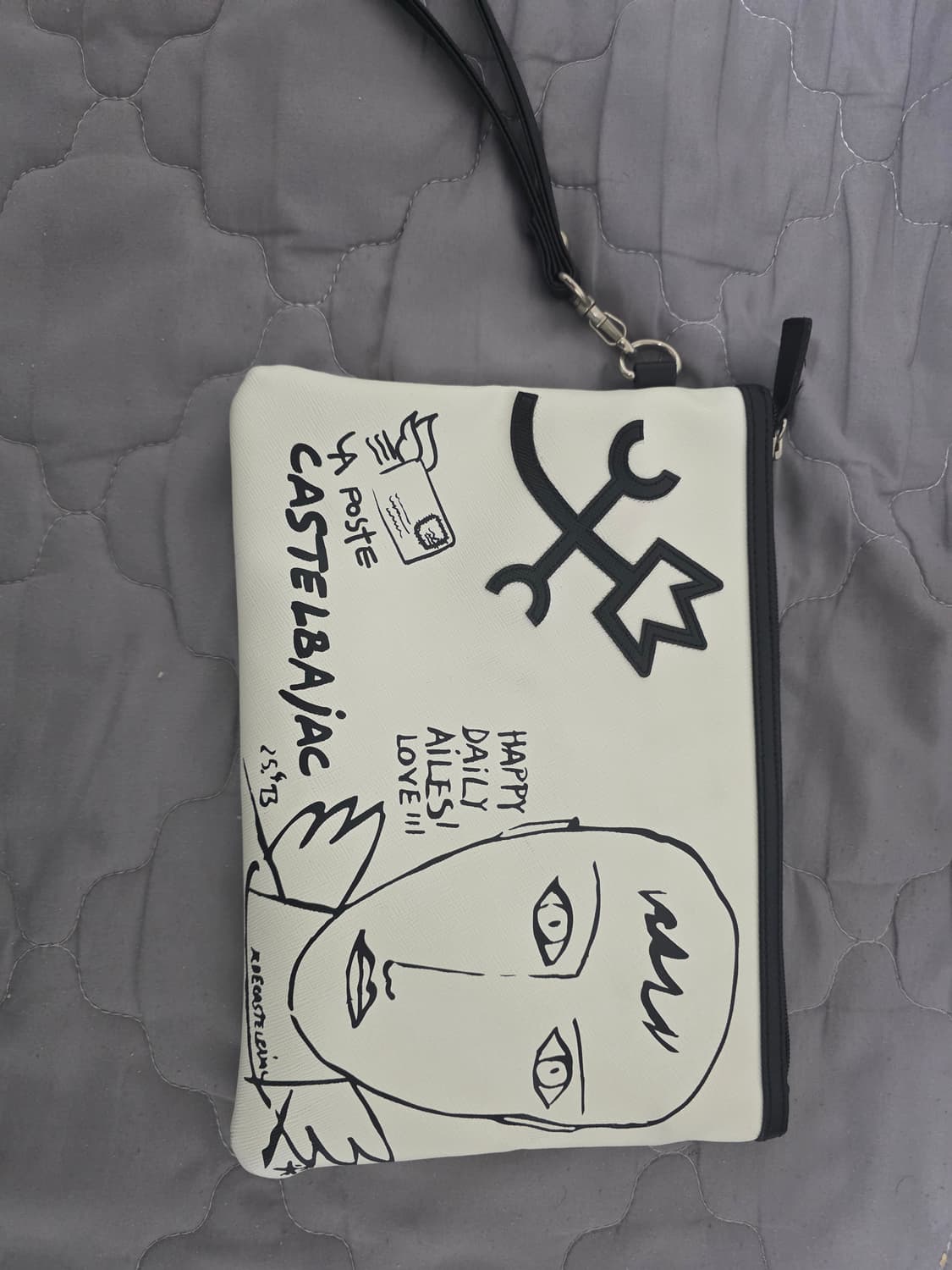 카스텔바작 손가방판매 상품이미지1